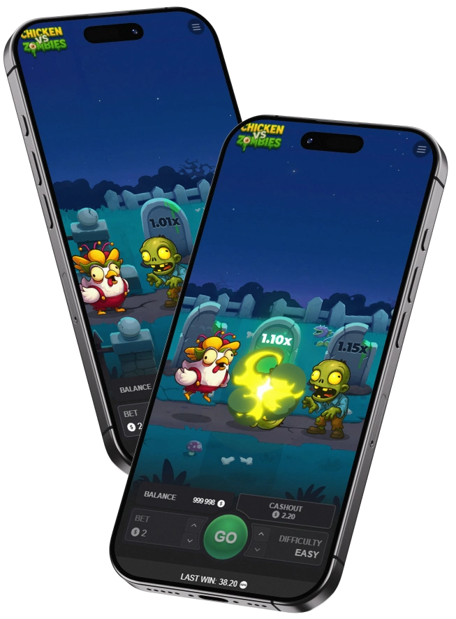 Chicken vs Zombies Mobile App.